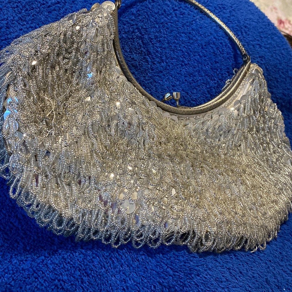 Vintage silver la regale purse